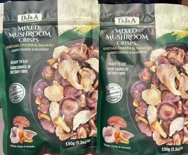 DJ&A Mixed Mushroom Crisps